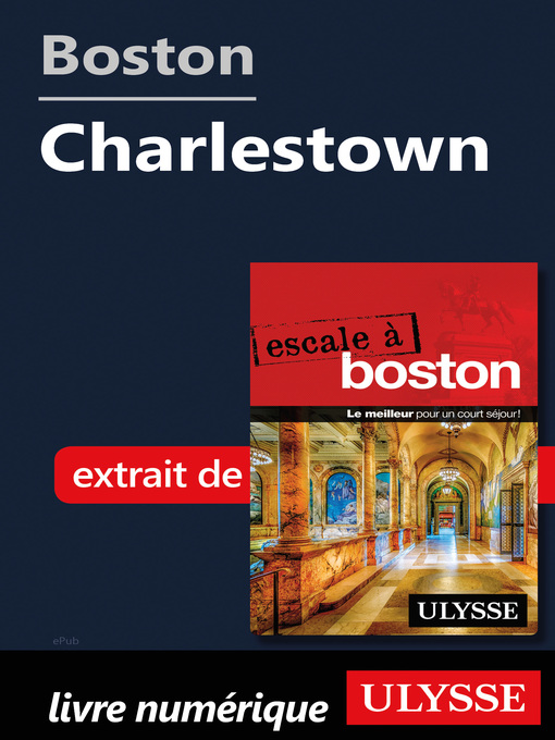 Title details for Boston--Charlestown by Ouvrage Collectif - Available